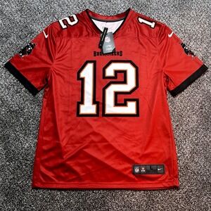 NWT Nike‎ Tom Brady Buccaneers #12 Jersey L | NFL Onfield Game Apparel Dri-Fit